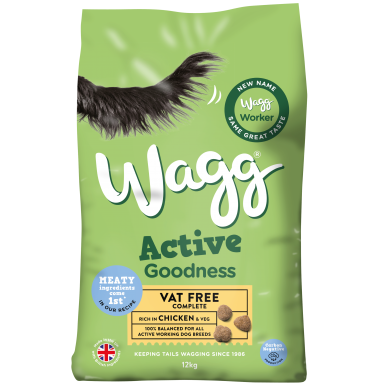 Wagg Active Goodness Dog Food with Chicken & Veg